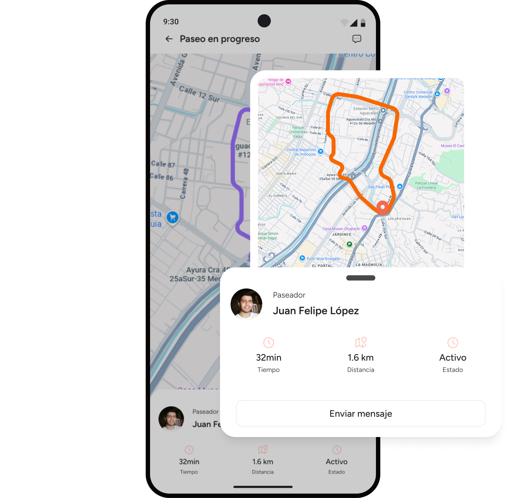 Seguimiento GPS en tiempo real